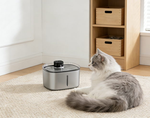 Vodná fontána pre domáce zvieratá