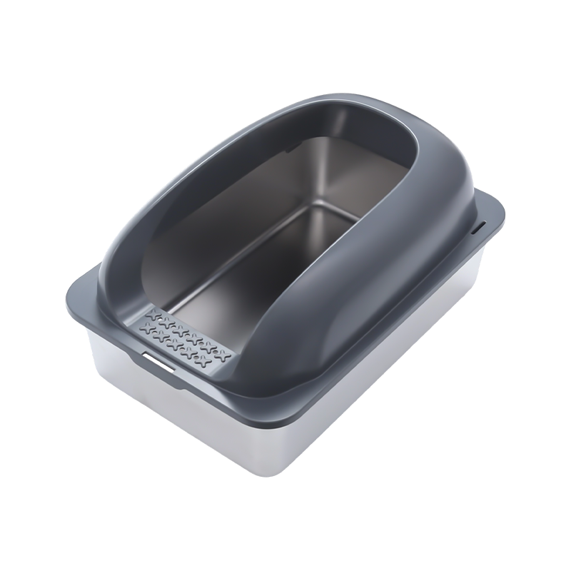 Polouzavretá veľká zahustená podstielka pre mačky